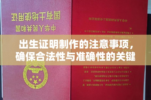 公主岭出生证明制作的注意事项，确保合法性与准确性的关键步骤